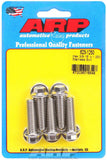 ARP 623-1250 S/S Bolt Kit - 6pt. (5) 3/8-16 x 1.250