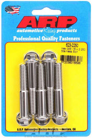 ARP 623-2250 S/S Bolt Kit - 6pt. (5) 3/8-16 x 2.250