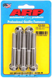 ARP 623-2500 S/S Bolt Kit - 6pt. (5) 3/8-16 x 2.500