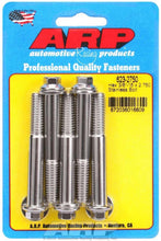 Load image into Gallery viewer, ARP 623-2750 S/S Bolt Kit - 6pt. (5) 3/8-16 x 2.750
