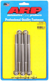 ARP 623-4500 S/S Bolt Kit - 6pt. (5) 3/8-16 x 4.500