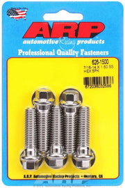 ARP 626-1500 S/S Bolt Kit - 6pt. (5) 7/16-14 x 1.500