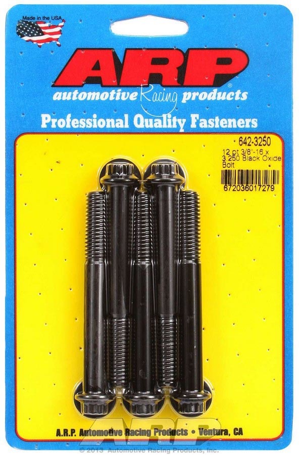 ARP 642-3250 Bolt Kit - 12pt. (5) 3/8-16 x 3.250
