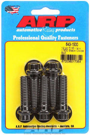 ARP 643-1500 7/16-14 x 1.500 12pt Bolt Kit (5) Black Oxide