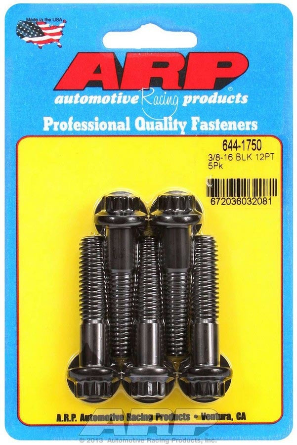 ARP 644-1750 Bolt Kit - 12pt 5pk 3/8-16 x 1.750