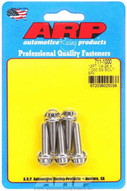 ARP 711-1000 S/S Bolt Kit - 12pt. (5) 1/4-28 x 1.000