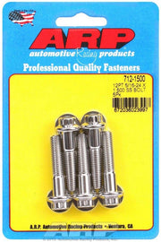 ARP 712-1500 S/S Bolt Kit - 12pt. (5) 5/16-24 x 1.500