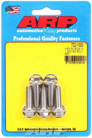 ARP 722-1000 S/S Bolt Kit - 6pt. (5) 5/16-24 x 1.000