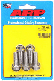 ARP 723-1000 S/S Bolt Kit - 6pt. (5) 3/8-24 x 1.000