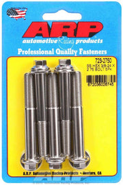 ARP 723-2750 S/S Bolt Kit - 6pt. (5) 3/8-24 x 2.750
