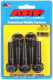 ARP 726-1750 1/2-20 x 1.750 12pt Bolt Kit (5) Black Oxide