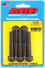 ARP 742-2250 Bolts 3/8-24x2.250 UHL Black Oxide Bolts (5)