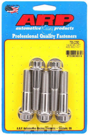 ARP 755-2250 S/S Bolt Kit - 12pt. (5) 1/2-20 x 2.250