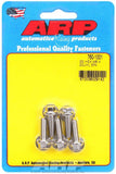 ARP 760-1001 S/S Bolt Kit - 6pt. (5) 6mm x 1.00 x 20mm