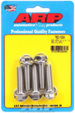 ARP 762-1004 S/S Bolt Kit - 6pt. (5) 10mm x 1.5 x 35mm