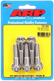 ARP 772-1005 S/S Bolt Kit - 12pt. (5) 10mm x 1.5 x 40mm