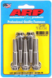 ARP 772-1007 S/S Bolt Kit - 12pt. (5) 10mm x 1.5 x 50mm