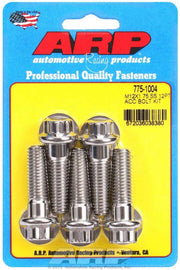 ARP 775-1004 S/S Bolt Kit - 12pt. (5) 12mm x 1.75 x 40mm