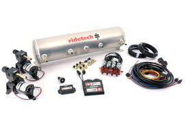 RIDETECH 30534100 RidePro E5 5 Gallon Dual Compressor 1/4in Valves