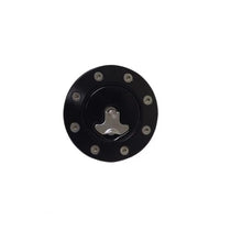 Load image into Gallery viewer, RIDETECH 81000036 Universal Billet Locking Gas Cap Black