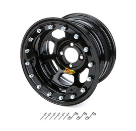 AERO RACE WHEELS 33-184030B 13x8 3in. 4.00 Black Beadlock