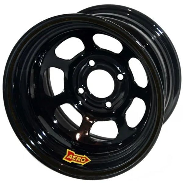 AERO RACE WHEELS 36-174520 Wheel 13x7 2in 4.50in BC Black w/Bead Humps