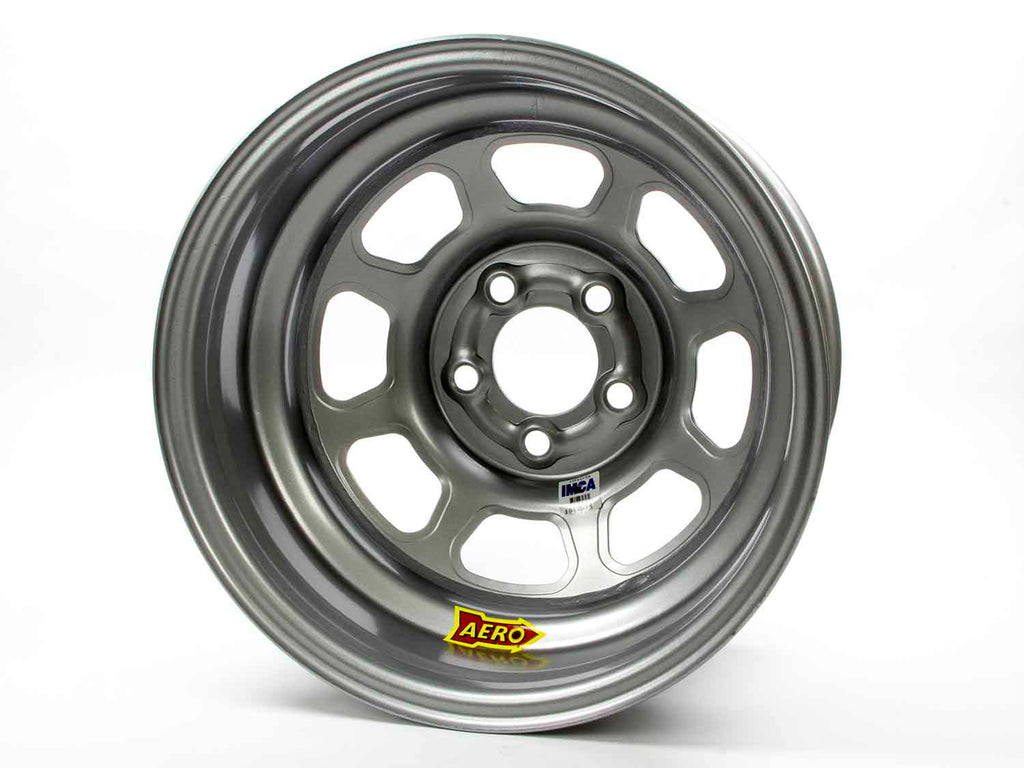 AERO RACE WHEELS 52-084730 15x8 3in 4.75 Silver