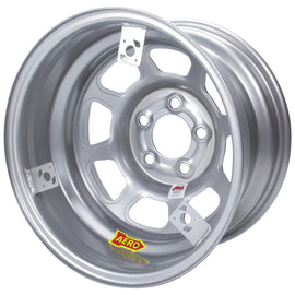 AERO RACE WHEELS 52-085030T3 AERO RACE WHEELS 52-085030T3 15x8 Steel Wheel with 3-Inch Backspacing and 5x5 Bolt Pattern, Silver Powder Coat