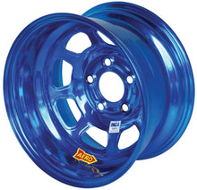 Load image into Gallery viewer, AERO RACE WHEELS 52-985030BLU 15x8 3in 5.00 Blue Chrome