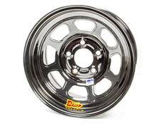 Load image into Gallery viewer, AERO RACE WHEELS 52-985040BLK 15x8 4in 5.00 Black Chrome