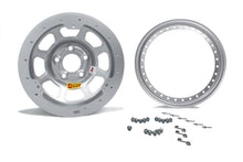 Load image into Gallery viewer, AERO RACE WHEELS 53-004730S 15X10 3in 4.75 Silver Beadlock