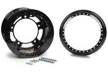 Load image into Gallery viewer, AERO RACE WHEELS 53-100540B 15X10 4in Wide 5 Black Beadlock