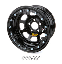 Load image into Gallery viewer, AERO RACE WHEELS 53-185010B Wheel 15x8 1in B/S Black w/ Black Ring
