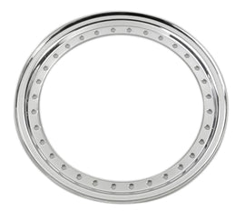 AERO RACE WHEELS 54-500004 Outer Beadlock Ring Chrome