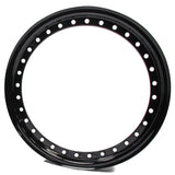 AERO RACE WHEELS 54-500023 15in Outer Bead Lock Ring Black