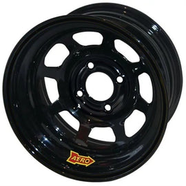 AERO RACE WHEELS 55-174210 Wheel 15x7 4x4.25 1in BS Black