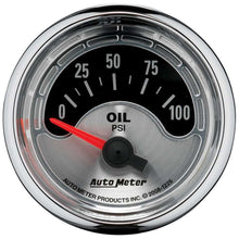 Load image into Gallery viewer, AUTOMETER 1226 2-1/16 A/M Oil Pressure Gauge 0-100psi