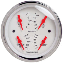 Load image into Gallery viewer, AUTOMETER 1312 3-3/8in A/W Quad Gauge