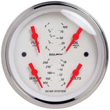 AUTOMETER 1312 3-3/8in A/W Quad Gauge