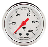 AUTOMETER 1321 2-1/16 A/W Oil Pressure Gauge 0-100psi