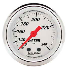 AUTOMETER 1332 2-1/16 A/W Water Temp Gauge 120-240 Degrees