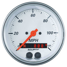 Load image into Gallery viewer, AUTOMETER 1349 3-3/8 Speedometer 120MPH GPS Arctic White Series