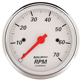 AUTOMETER 1398 White In Dash Tach