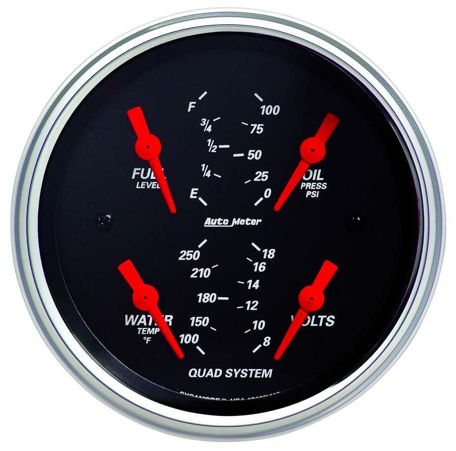 AUTOMETER 1412 3-3/8in Quad Gauge