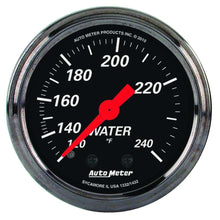 Load image into Gallery viewer, AUTOMETER 1432 2-1/16 D/B Water Temp Gauge 120-240 Degrees