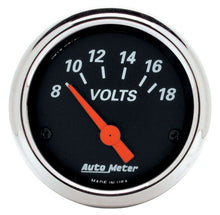 Load image into Gallery viewer, AUTOMETER 1483 2-1/16 D/B Voltmeter Gauge 8-18