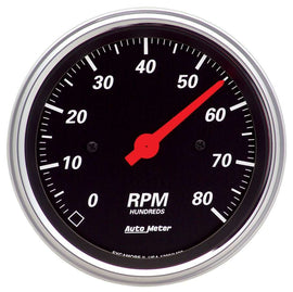 AUTOMETER 1490 3-3/8in D/B Street Rod Tach