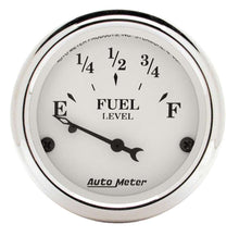 Load image into Gallery viewer, AUTOMETER 1605 Old Tyme White 2 1/16in Fuel Gauge Ford