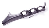 AUTOMETER 17305 2-1/16in Triple Gauge Pod- 97-01 Ford F150