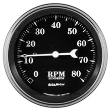 Load image into Gallery viewer, AUTOMETER 1790 3-3/8 Tachometer 8000 RPM Old Tyme In-Dash